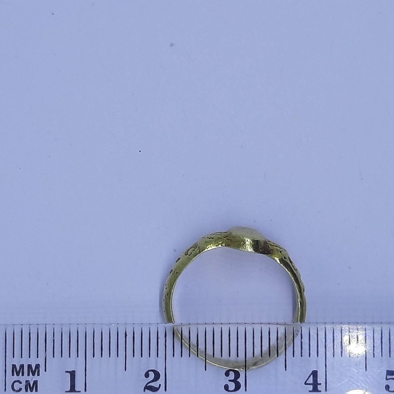 Schlichter Ring in 14 Karat Gelbgold — Guter Zustand (VG) Ringe
