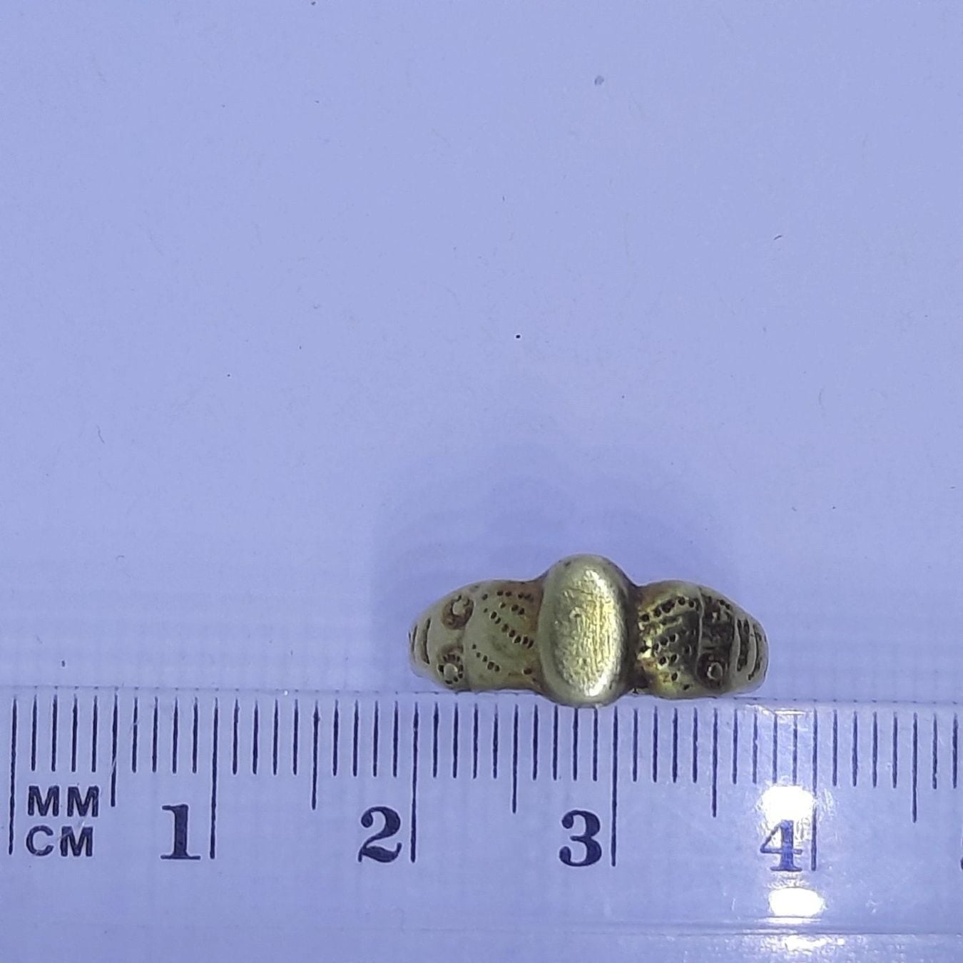 Schlichter Ring in 14 Karat Gelbgold — Guter Zustand (VG) Ringe