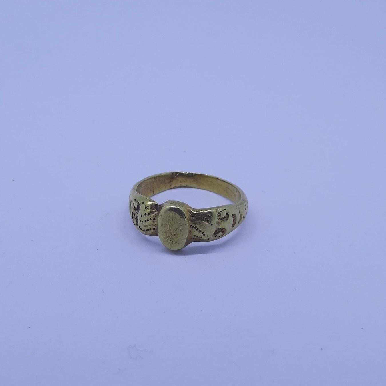 Schlichter Ring in 14 Karat Gelbgold — Guter Zustand (VG) Ringe