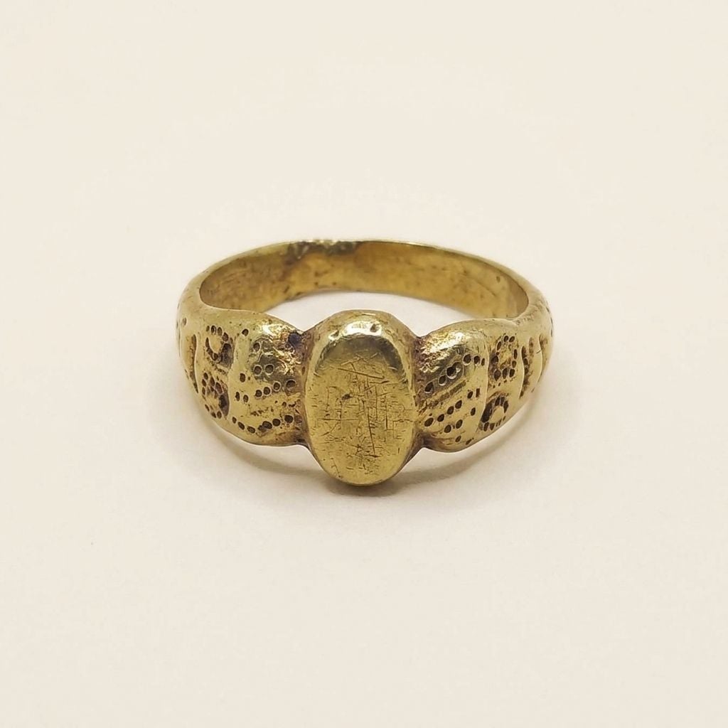 Schlichter Ring in 14 Karat Gelbgold — Guter Zustand (VG) Ringe