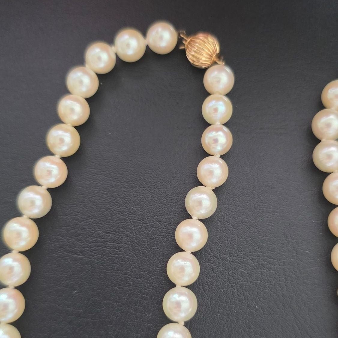 Perlenkette Zuchtperlen 65cm — Exzellenter Zustand (M-) Ketten & Anhänger