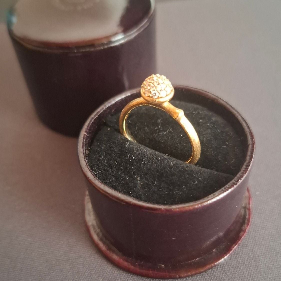 Ole Lynggaard Copenhagen Lotus Ring mit Diamanten Grösse 56 — Exzellenter Zustand (M-) Ringe