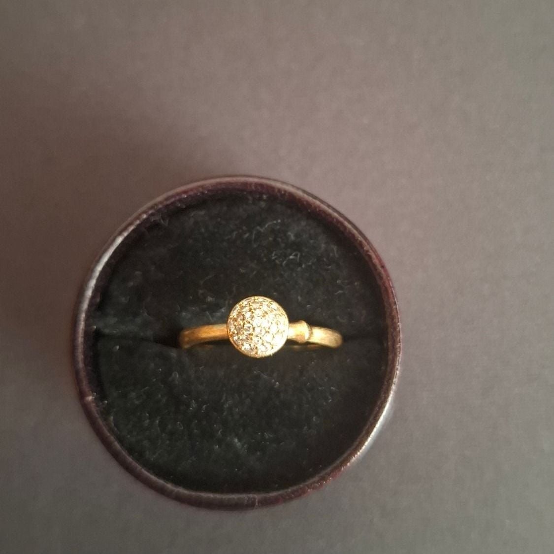 Ole Lynggaard Copenhagen Lotus Ring mit Diamanten Grösse 56 — Exzellenter Zustand (M-) Ringe