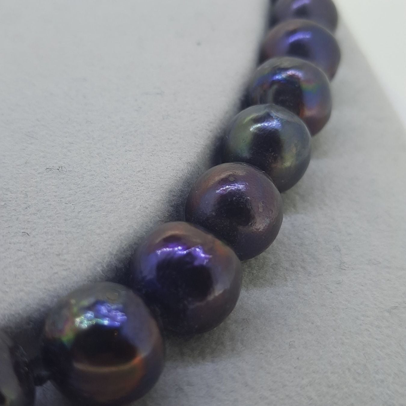 Edle Perlenkette aus Süsswasser Zuchtperlen — necklaces