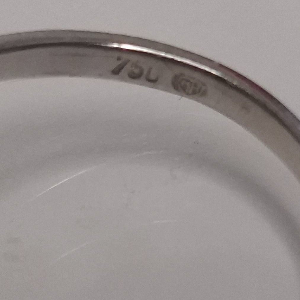 Wunderschöner Tansanit-Brillant Ring, 750er Weissgold, Gr.52 — rings